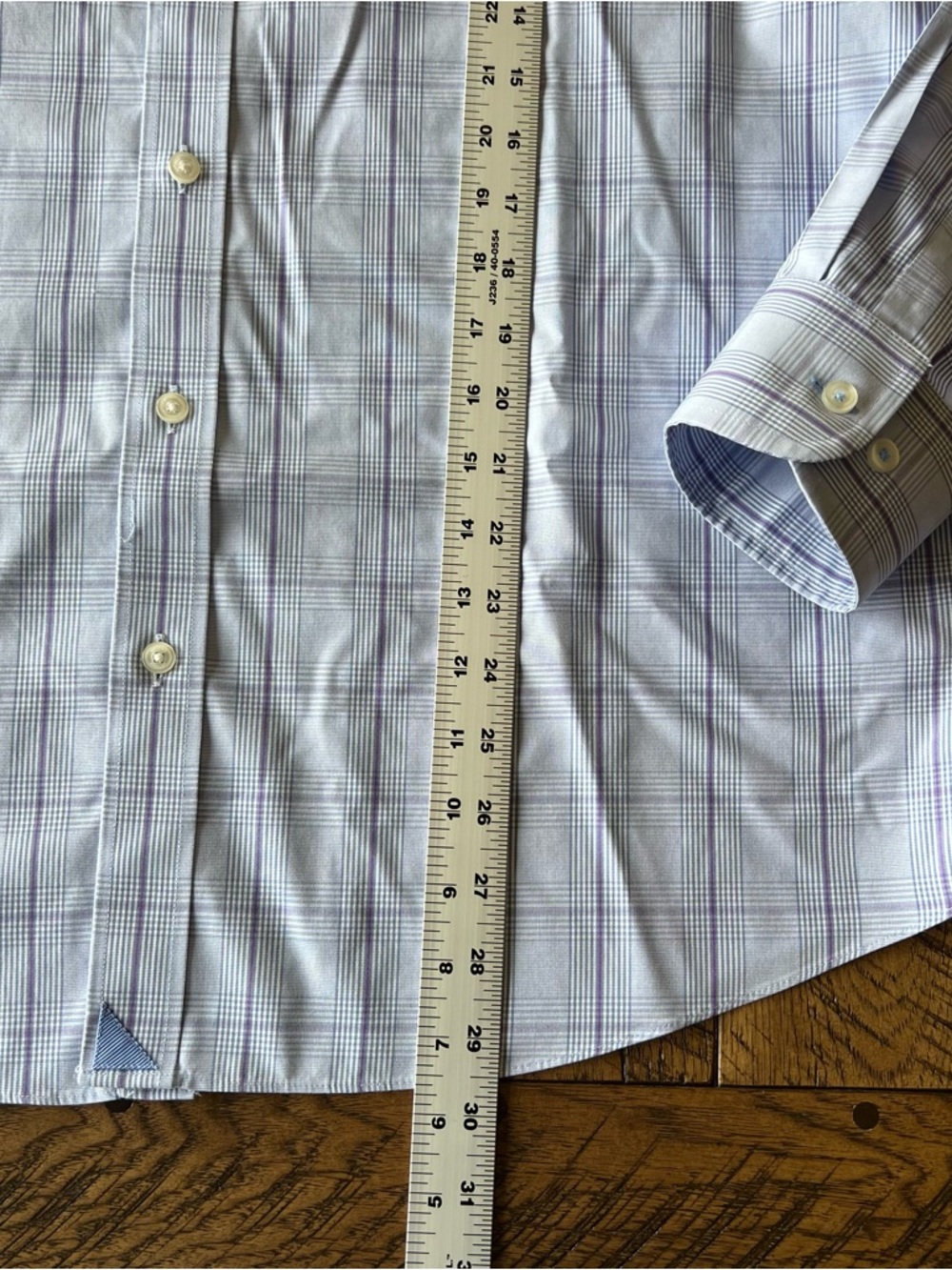 UNTUCKit Salisire Shirt Mens XL Purple Blue Long Sleeve Button Up Wrinkle Free - Picture 12 of 12